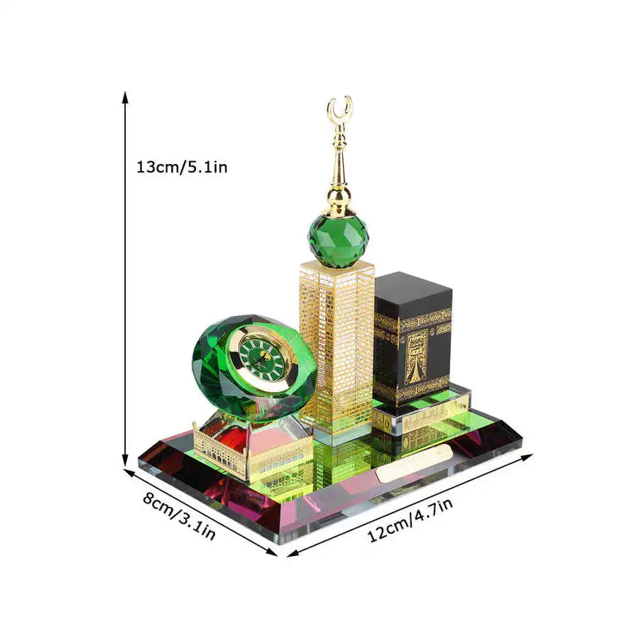 Muslim Kaaba Clock Tower Handicrafts Home Desktop