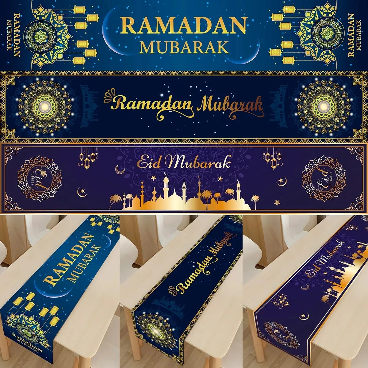 Tablecloth Ramadan Decoration For Home 2024
