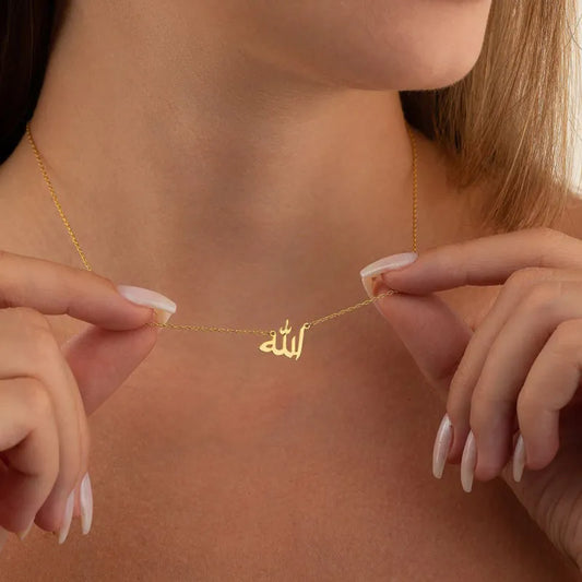 Arabic letter Necklaces for Women